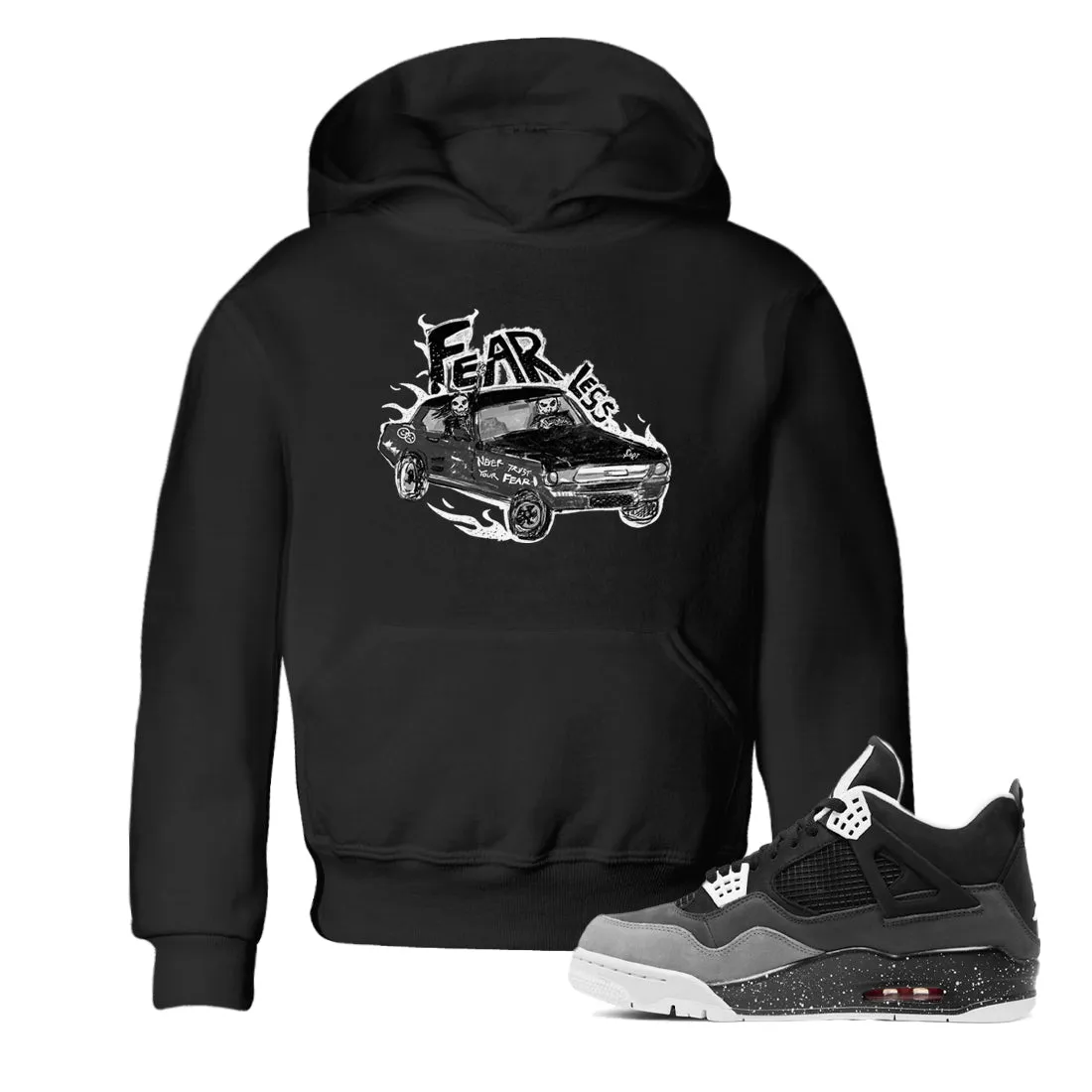 Jordan Air - Kids Fearless Tees SNRT 4 Car Sneaker Remote-controlled Fear High-tech-enabled