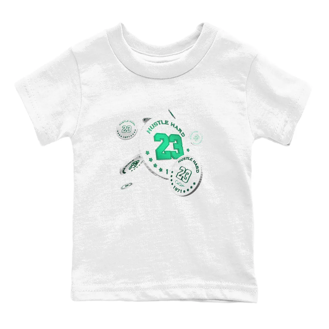 Jordan Drop Kids Oxidized Flexible customer care SNRT Coin - Green Air 4 Professional assistance Sneaker Tees