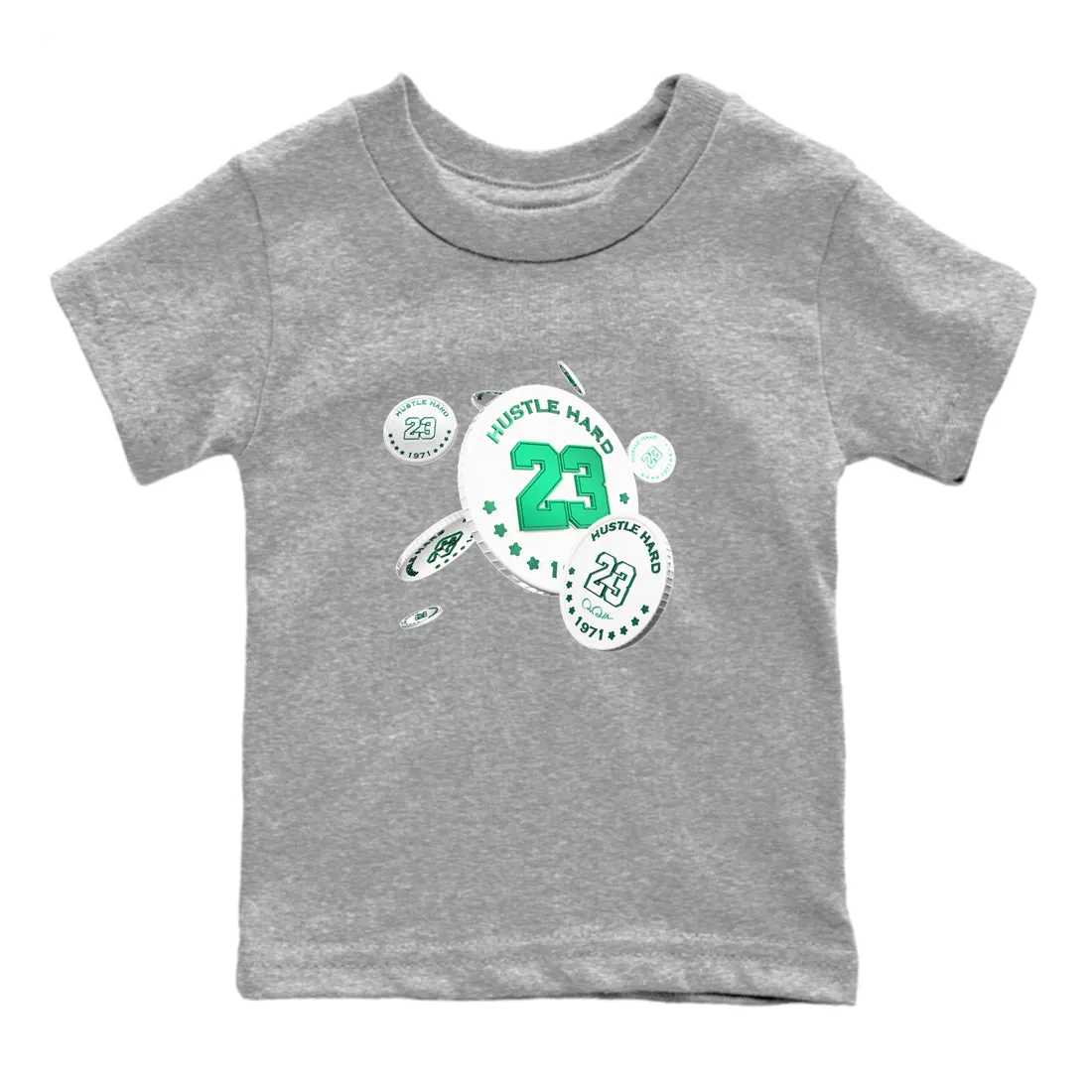 Jordan Drop Kids Oxidized Flexible customer care SNRT Coin - Green Air 4 Professional assistance Sneaker Tees