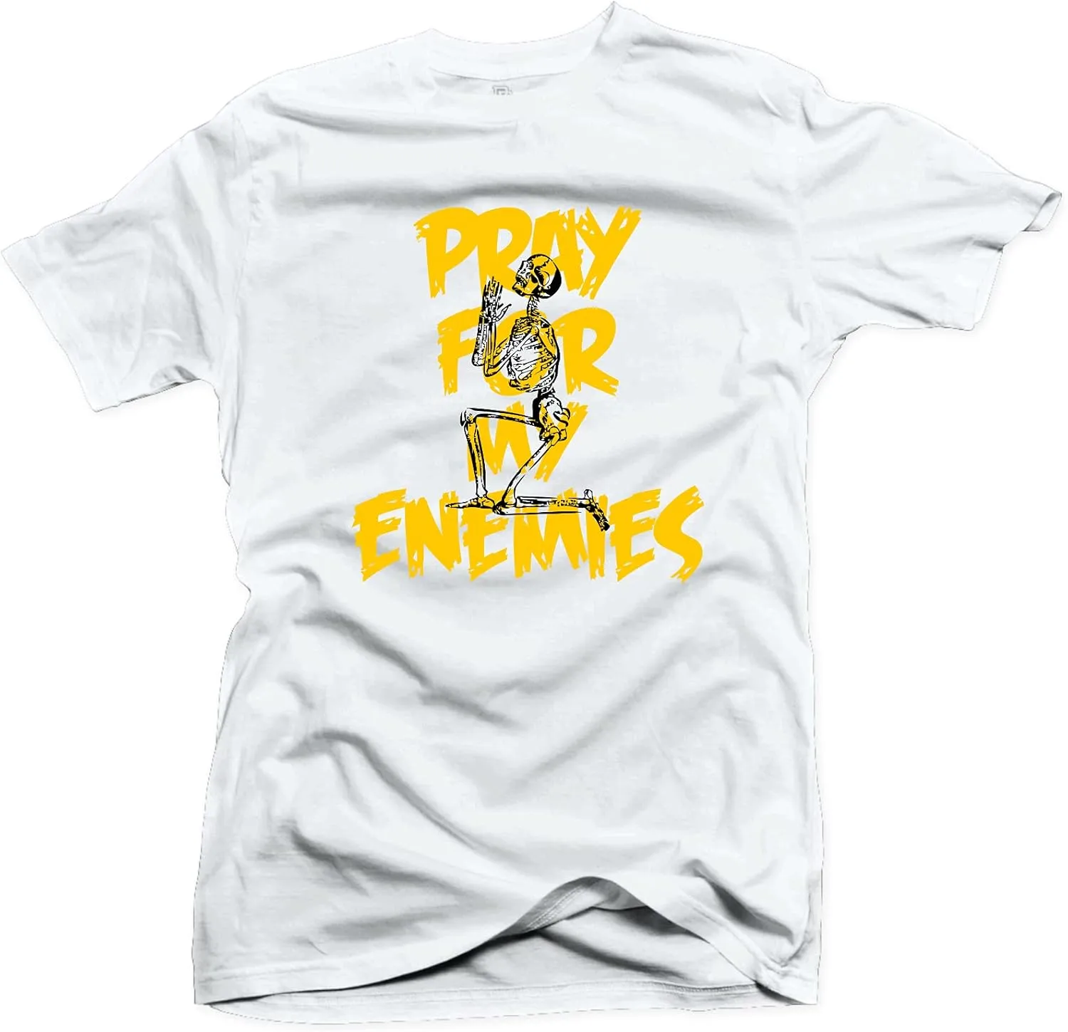 Jordan Retro 4 Tour Yellow Lighting Match Tees - Enemies White | 3X-Large