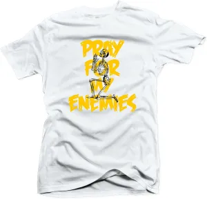 Jordan Retro 4 Tour Yellow Lighting Match Tees - Enemies White | 3X-Large