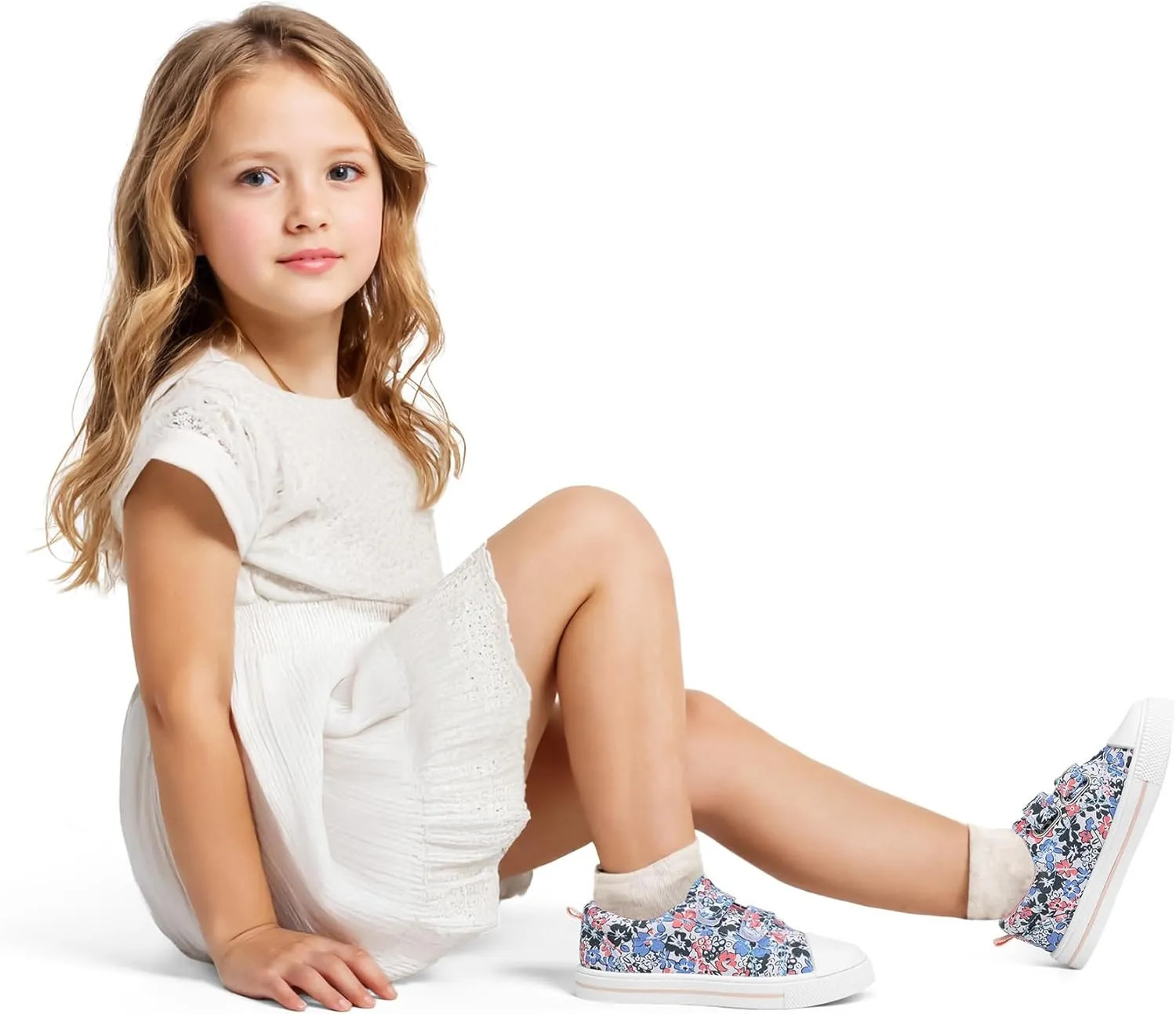K KomForme Sneakers for Boys and Girls,Toddler Kids Soft Walking Shoes