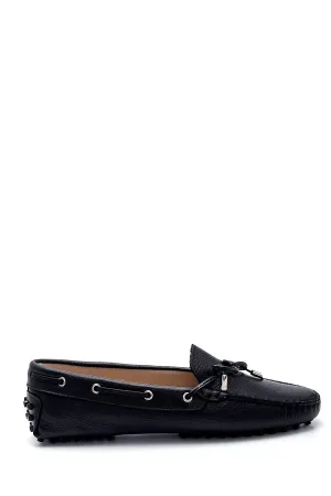 Kadın Deri Fiyonk Detaylı Loafer