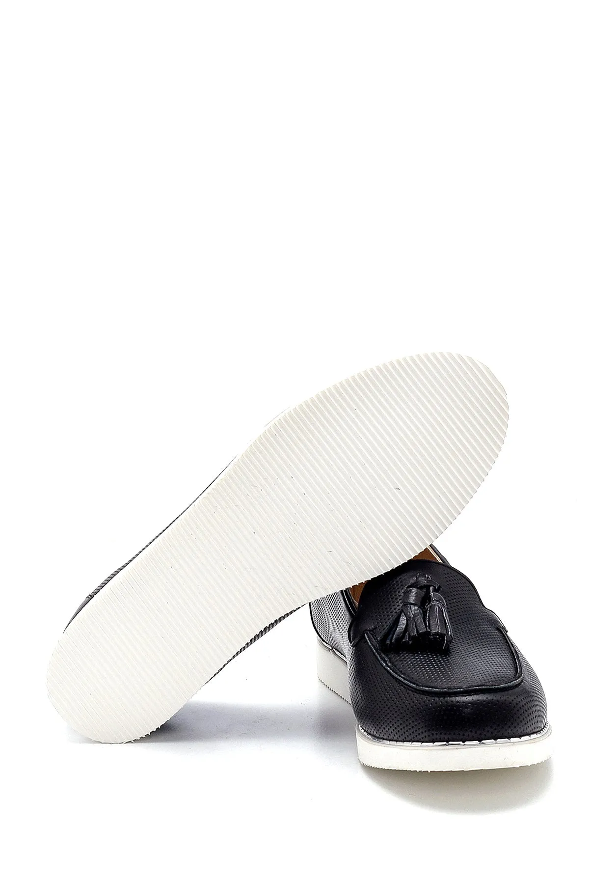 Kadın Deri Püskül Detaylı Loafer