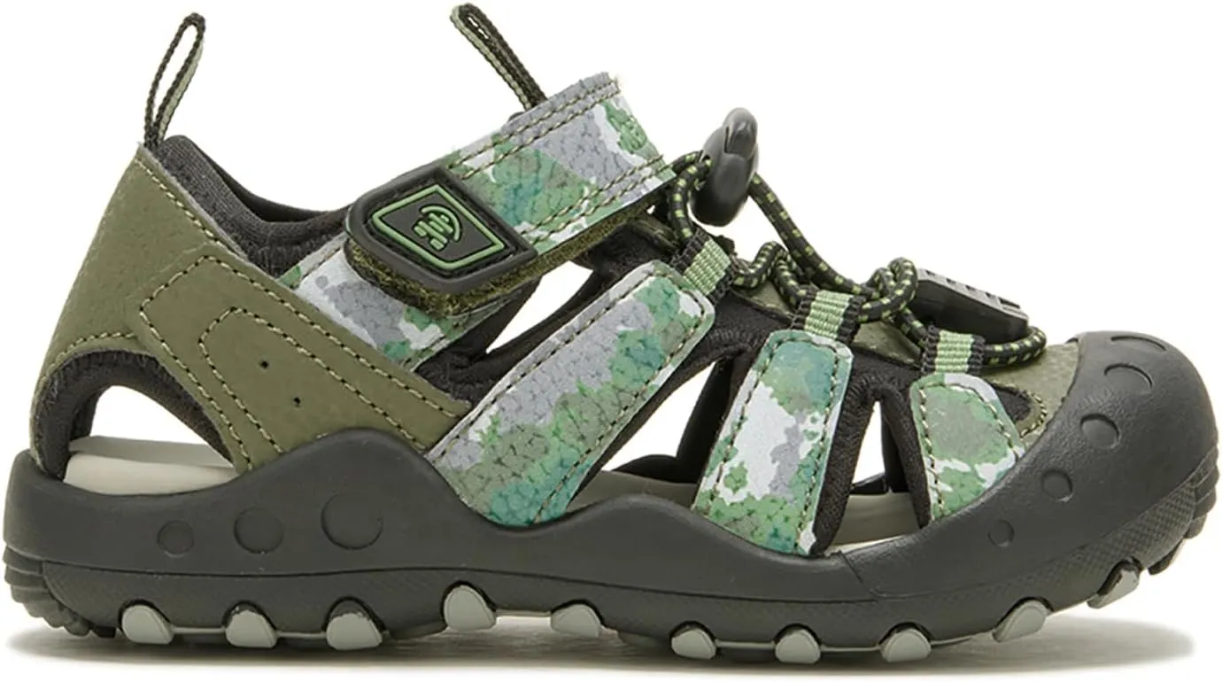 Kamik Unisex-Child Crab Print Sport Sandal