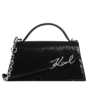 KARL LAGERFELD K/SIGNATURE SLIM SEQUIN BAG