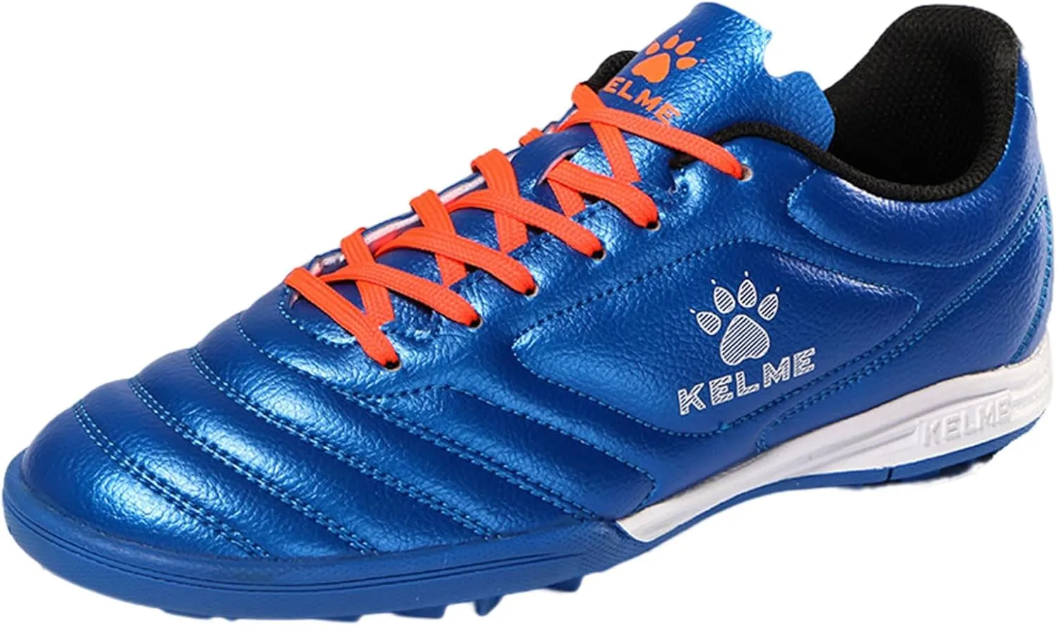 KELME Kids Soccer Shoes TF Soccer Cleats Boys Girls Professional Futsal Sneaker Breathable Athletic Football Boots for Outdoor Indoor