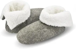 Keyela Slipper Socks Soft Cozy Thick House Indoor Boot Sock Shoes with Anti-Skid Bottom Soles for Men's