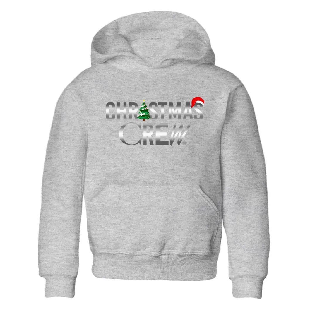 Kids Crew Sneaker - Metallic Silver Supportive team SNRT AE Tees Christmas 1 Quick turnaround