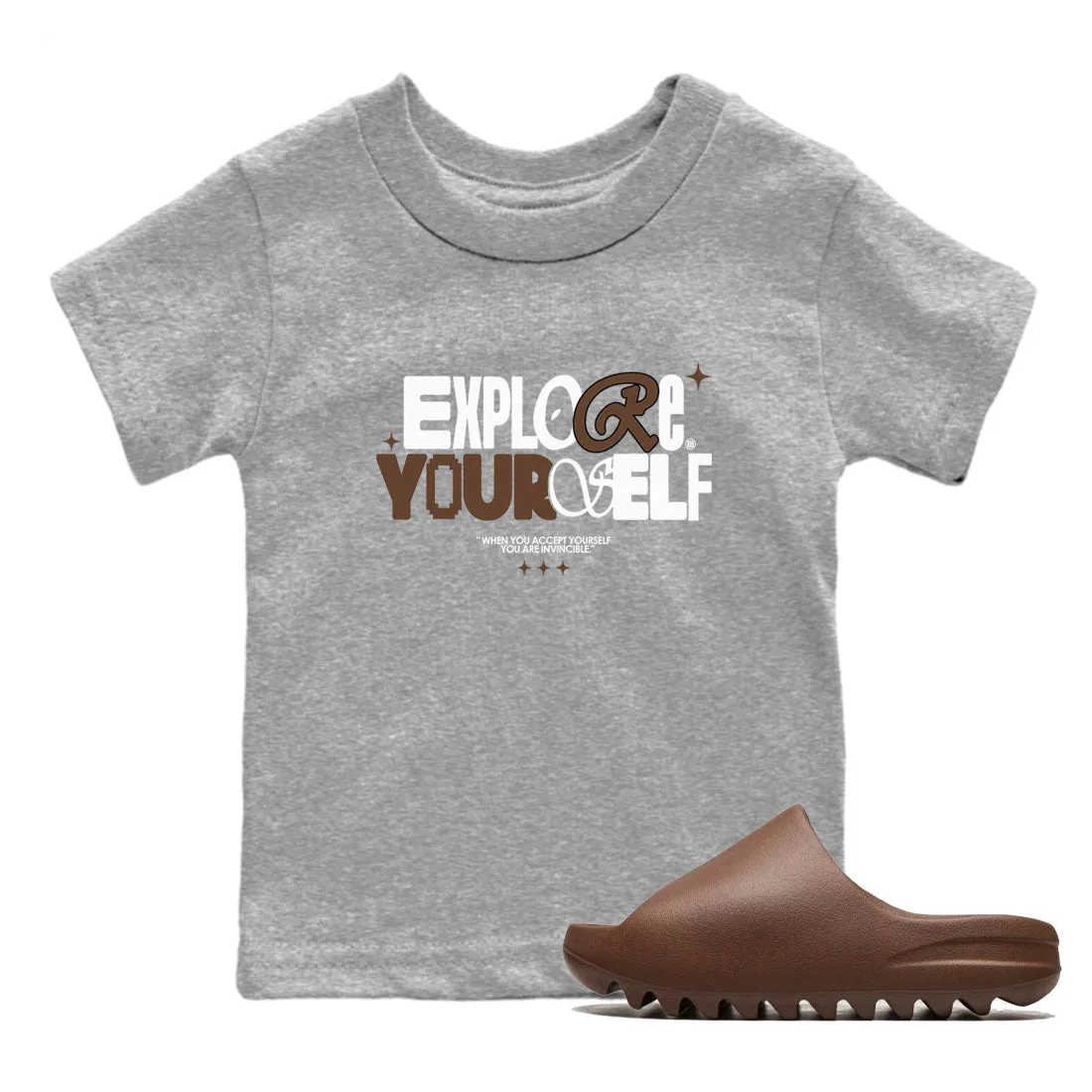 Kids - Flax Tees Sneaker Yourself Epic sale Explore Special price Yeezy SNRT Slide