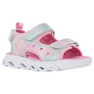 Kids Girls Lightning Bolt Nettie Sandals Pink Multi