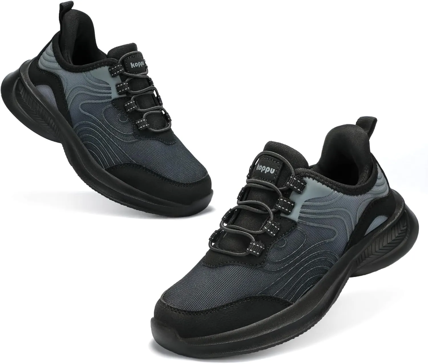 koppu Boys Girls Sneakers Slip-On Lightweight Athletic Shoes Running Walking Tennis Shoes for Toddlers/Little Kids/Big Kids