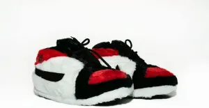 KZK KrazeKickz Sneaker Slippers for Adults - Fluffy Slides for Women & Men - Unisex