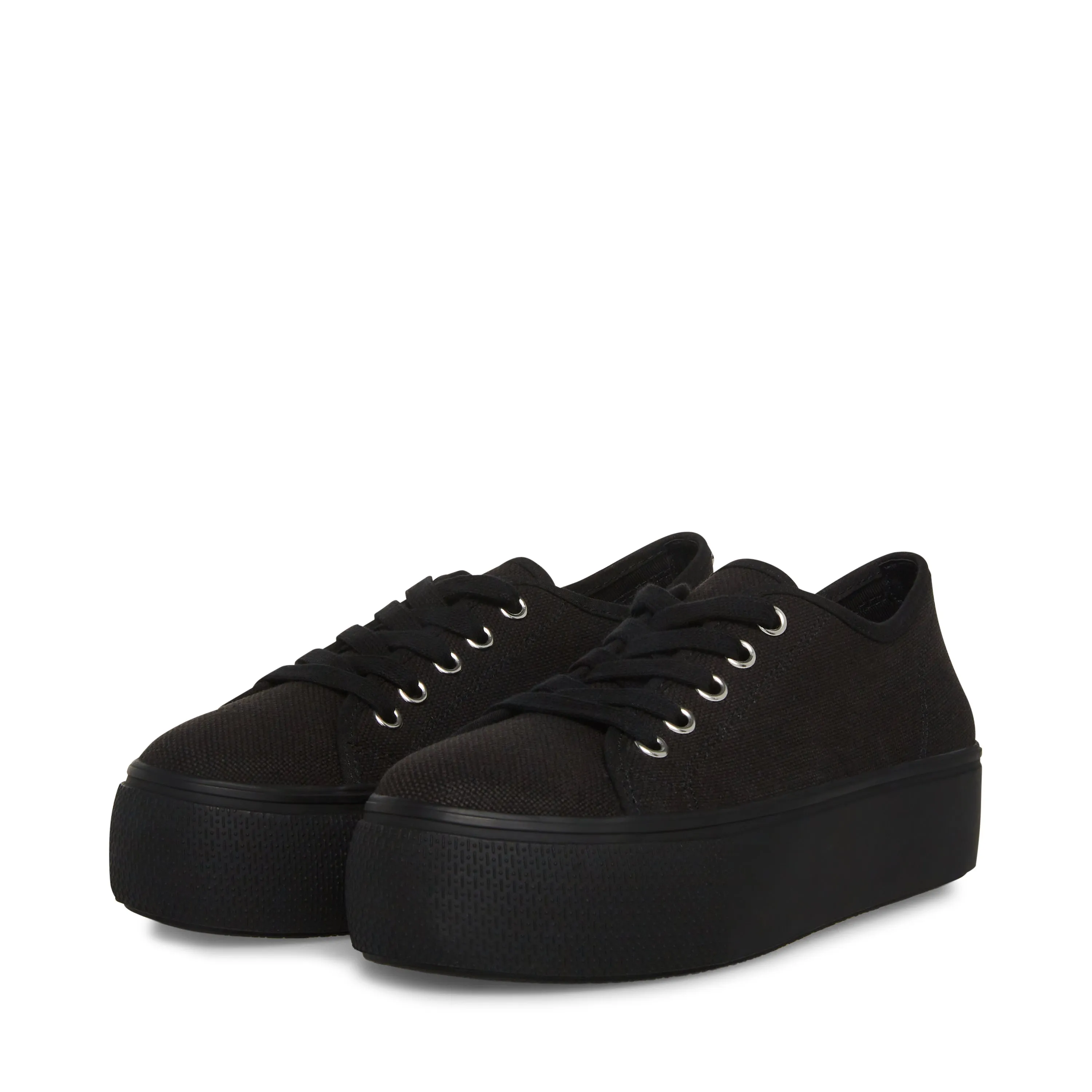 Lace-Up Black Toe Clear communication Closed Fashion Round Sneakers Madden Elore Adjustable Textile Steve