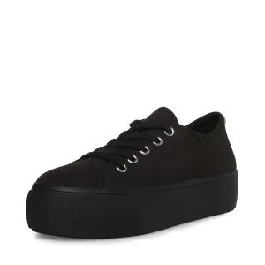 Lace-Up Black Toe Clear communication Closed Fashion Round Sneakers Madden Elore Adjustable Textile Steve