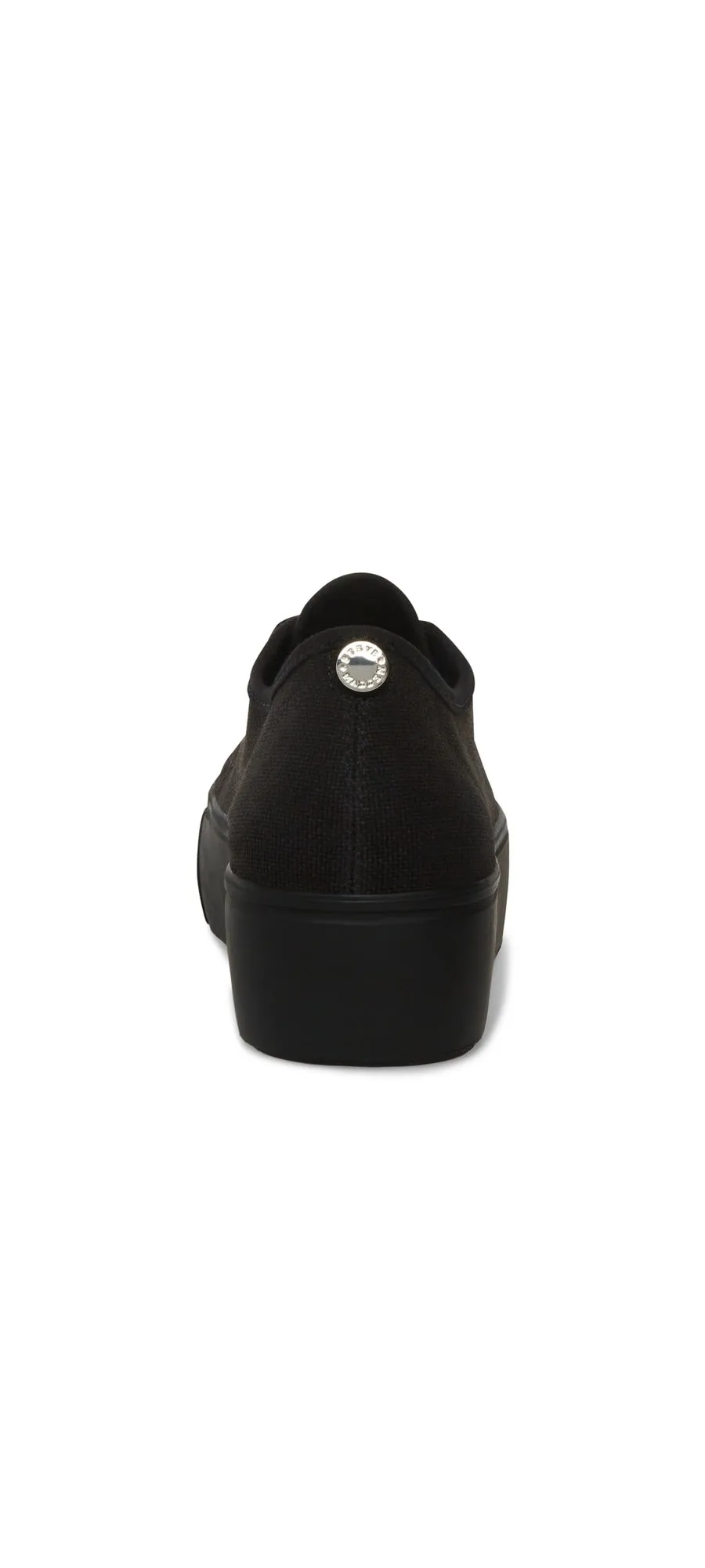 Lace-Up Black Toe Clear communication Closed Fashion Round Sneakers Madden Elore Adjustable Textile Steve