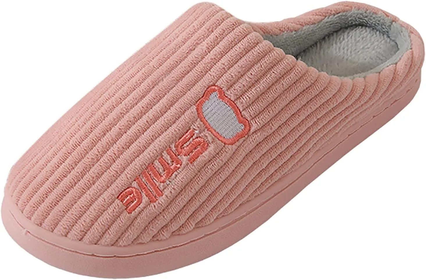Ladies Low Heel Autumn Winter Slipper Lippers for Women Winter Warm Memory Foam House Slippers Soft Sole Shoes