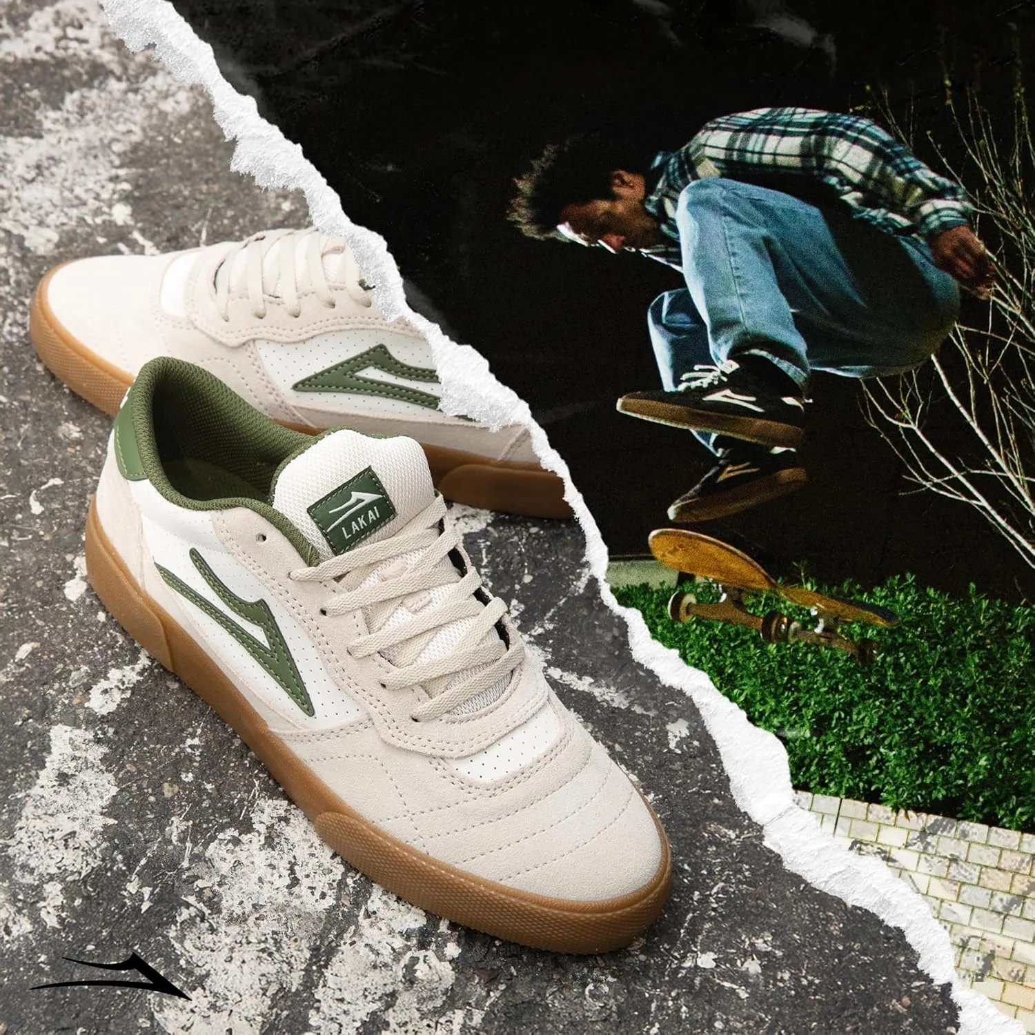 Lakai Men’s Cambridge Low-Top Skateboarding Shoe