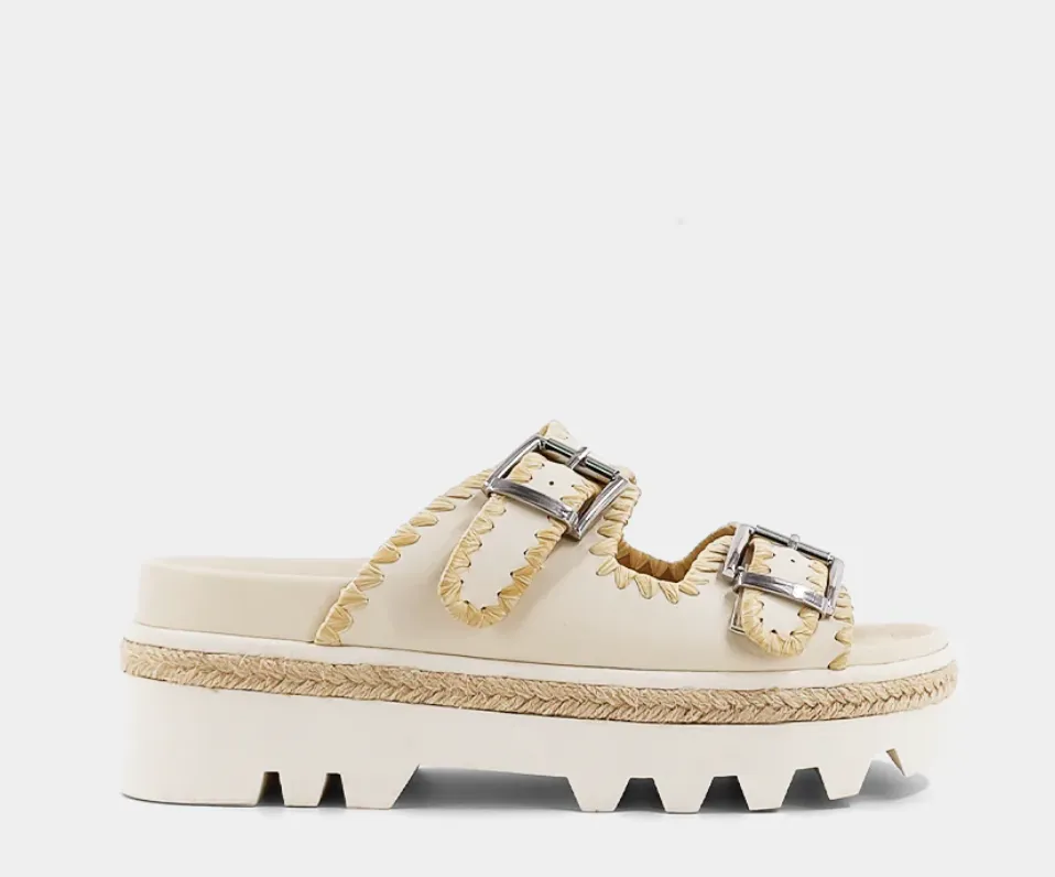 Laura Sandal (Bone)