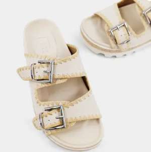 Laura Sandal (Bone)
