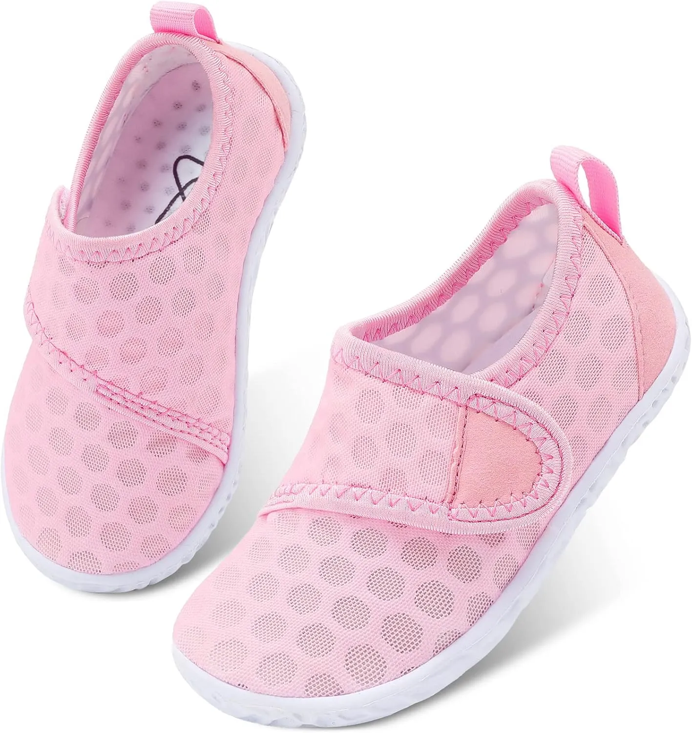 LeIsfIt Toddler Water Shoes Boys Girls Aqua Socks Kids Breathable Swim Shoes Non-Slip Barefoot Beach Shoes