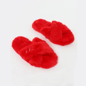LFC Womens Cross Slider Slipper