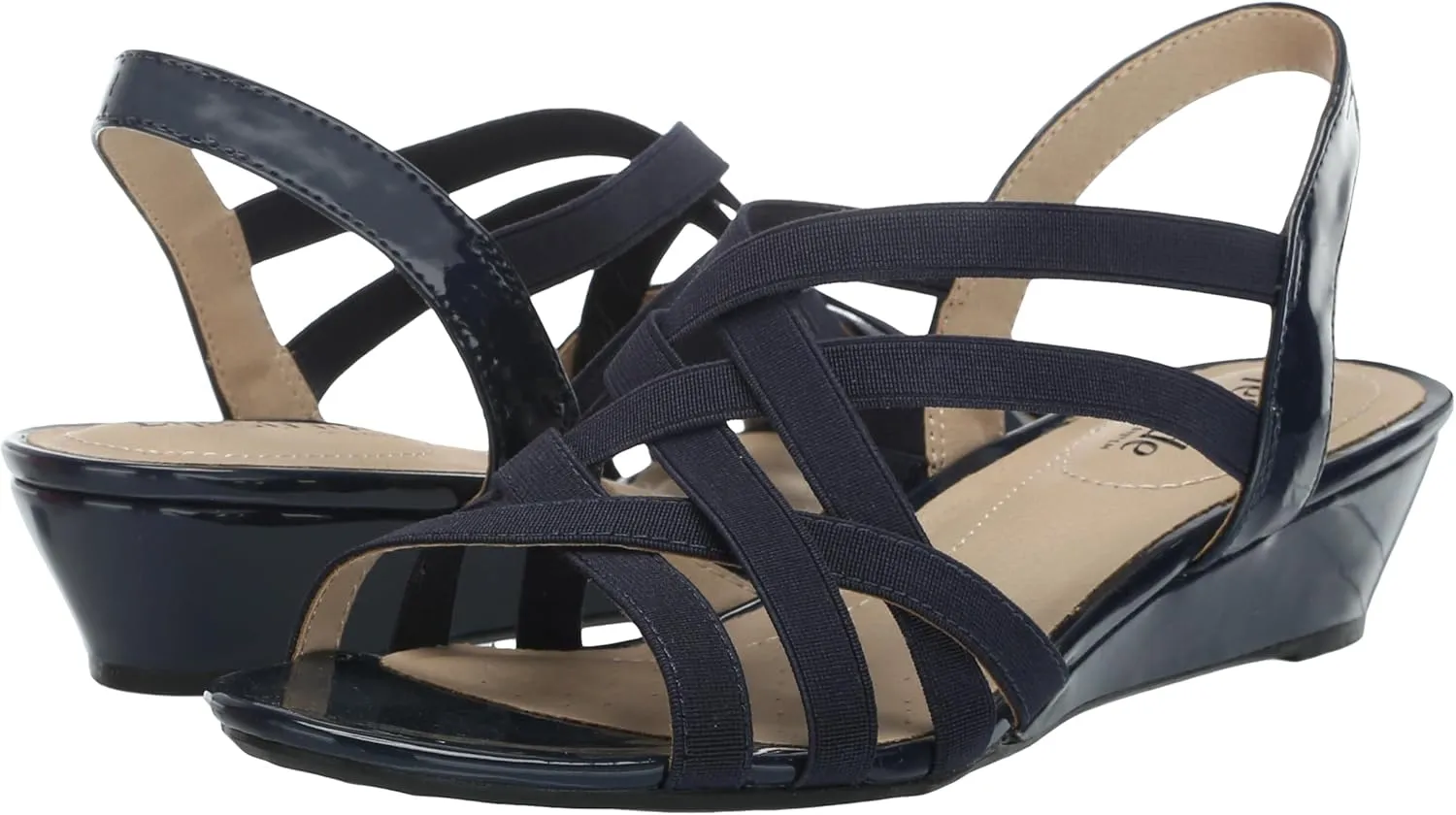 Lifestride Women's Yung Strappy Wedge Sandal