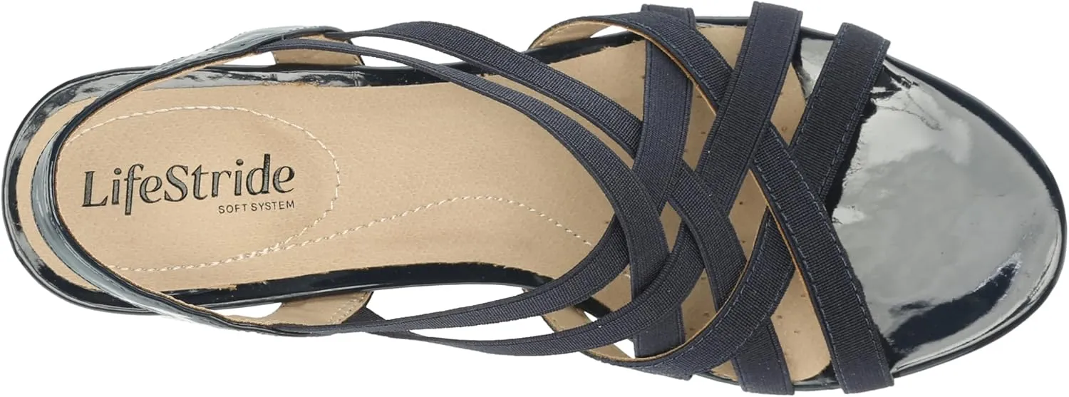 Lifestride Women's Yung Strappy Wedge Sandal