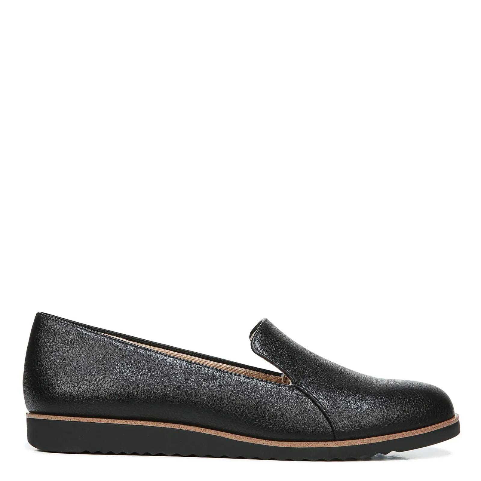 LifeStride Womens Zendaya Loafer, Black, 9.5 Wide US