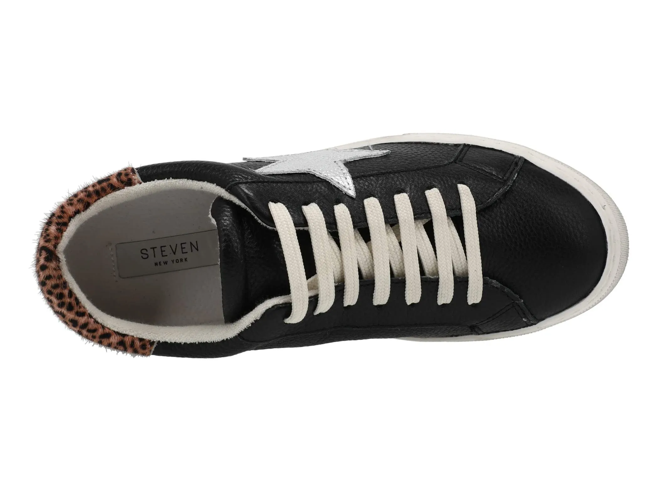 Madden Fashion Lace Round Up Star Rubie Sneakers High-discount up Steve Toe Lace Remote-controlled Black