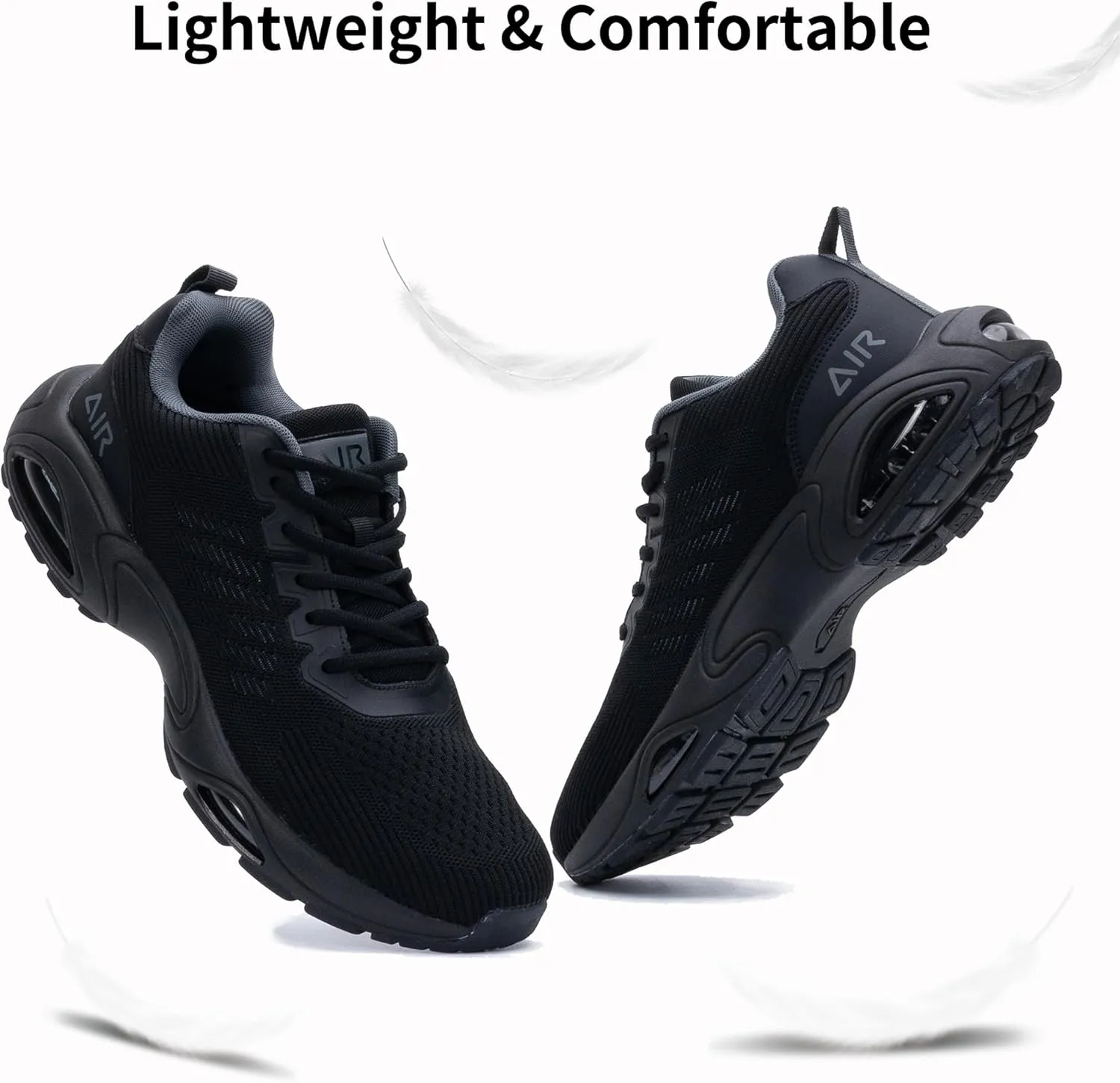 MAFEKE Mens Athletic Running Shoes Tennis Walking Fashion Sneakers Gym Comfortable Sport Non Slip Workout Cross Training Breathable Shoe Size 7-13
