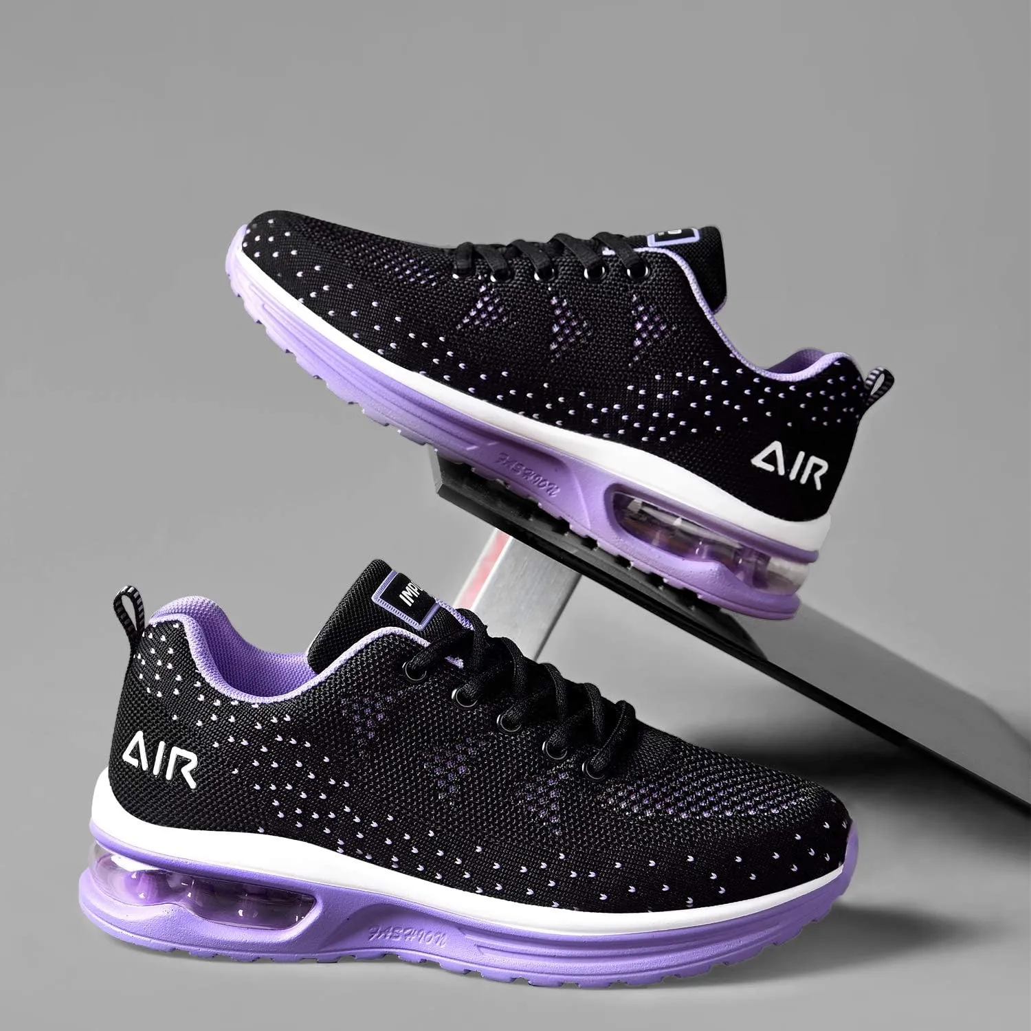 MAFEKE Women Air Athletic Running Shoes Fashion Tennis Breathable Lightweight Walking Sneakers