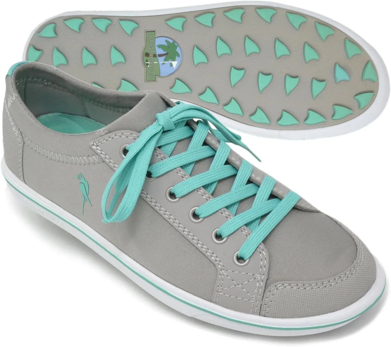 Margaritaville Golf Shoes, The Birdie, Spikeless Womens Golf Shoe, Ladies Golf Footwear with Rubber Toe Guard and Stability Heel Frame, Lace Up Athletic Shoe
