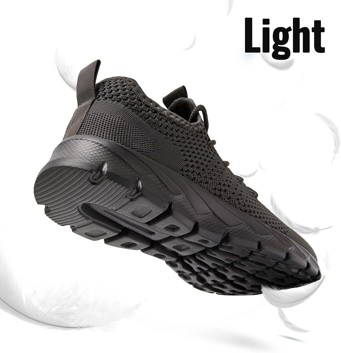 Men Running Shoes Tennis Walking Gym Slip On Athletic Fashion Sneakers Lightweight Breathable Sport Shoe