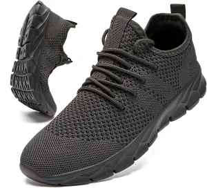 Men Running Shoes Tennis Walking Gym Slip On Athletic Fashion Sneakers Lightweight Breathable Sport Shoe