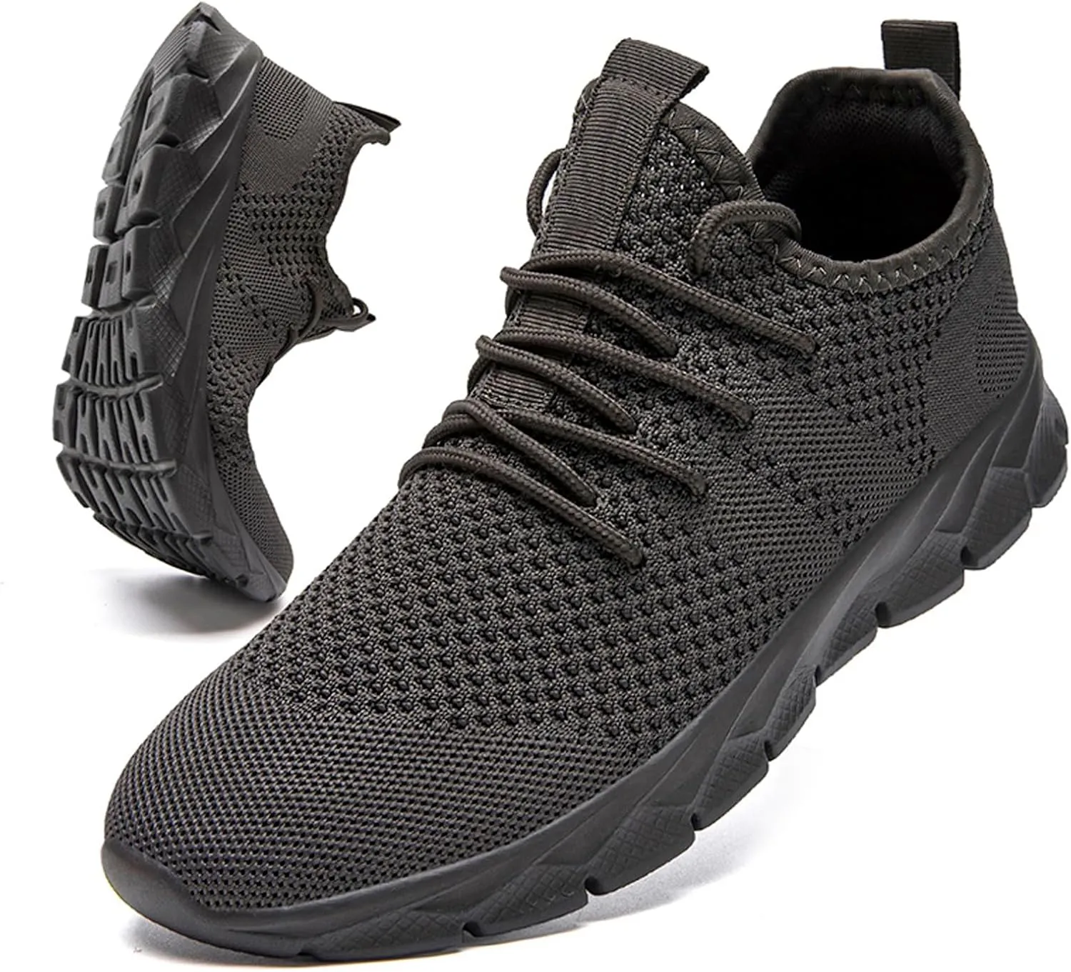 Men Running Shoes Tennis Walking Gym Slip On Athletic Fashion Sneakers Lightweight Breathable Sport Shoe