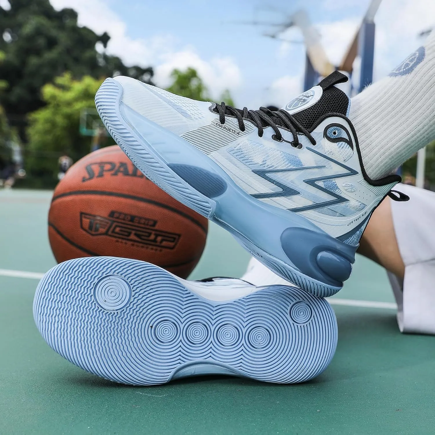 Mens Basketball Shoes Fashion Breathable Sneakers Athletic Lightweight Non Slip Volleyball Outdoor Shoe