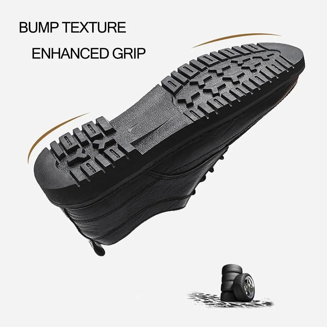 Men's Comfortable Casual Leather Oxford Slip on Lace up Wingtip Shoes Moc Toe Oxfords Business Casual Dress Tuxedo Shoes