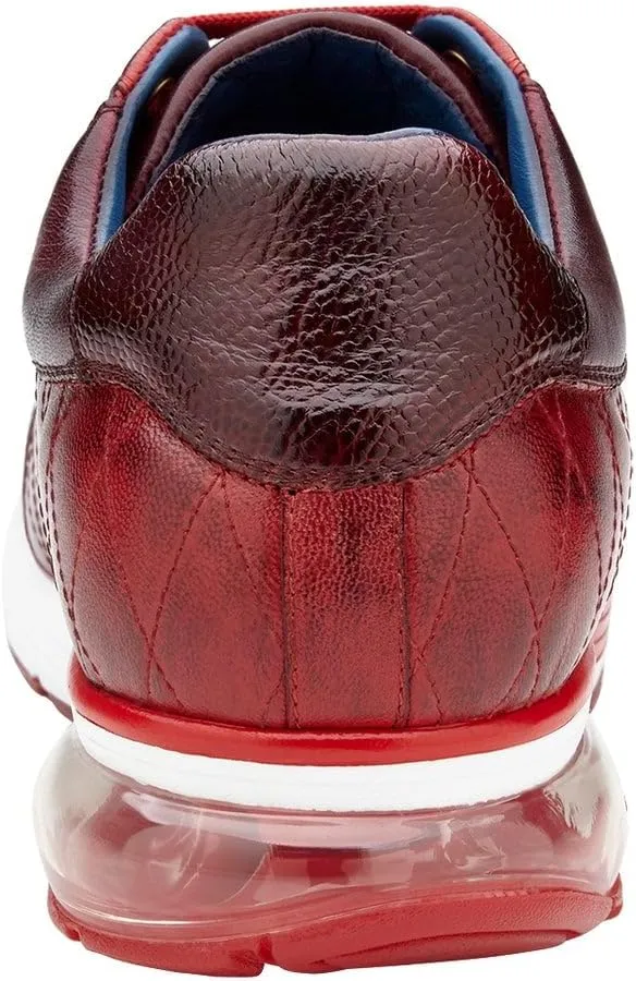Men's E25 Sacco Genuine Ostrich Leg and Soft Quilted Calf Sneaker