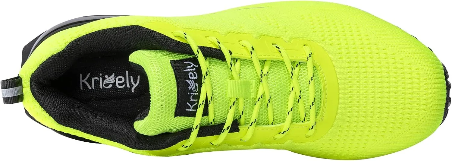 Men's Fashion Sneakers Lightweight Breathable Walking Shoes Tennis Cross Training Shoe Non Slip Trail Running Shoes