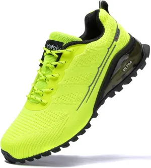 Men's Fashion Sneakers Lightweight Breathable Walking Shoes Tennis Cross Training Shoe Non Slip Trail Running Shoes