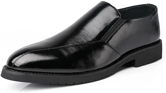 Mens Loafers Outdoor Classic Lace-up Modern Leather Business Casual Scale Pattern Comfort Formal Shoes Slip-on Leather New Oxford Shoes