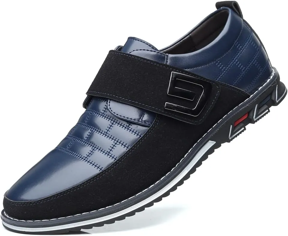 Men's Loafers Premium Leather Comfort Business Casual Oxford Shoes Office Working Driving Walking Shoe