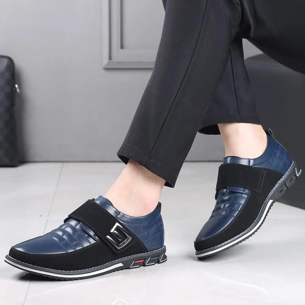 Men's Loafers Premium Leather Comfort Business Casual Oxford Shoes Office Working Driving Walking Shoe