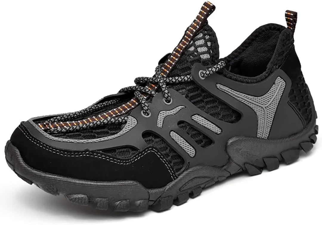 Men's Outdoor Hiking Shoes Summer Fashion Mesh Breathable Travel Shoes Field Adventure