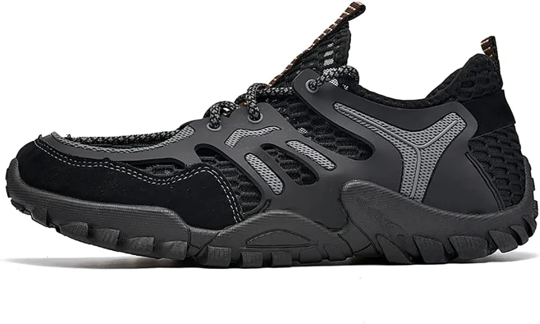 Men's Outdoor Hiking Shoes Summer Fashion Mesh Breathable Travel Shoes Field Adventure