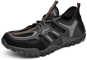 Men's Outdoor Hiking Shoes Summer Fashion Mesh Breathable Travel Shoes Field Adventure