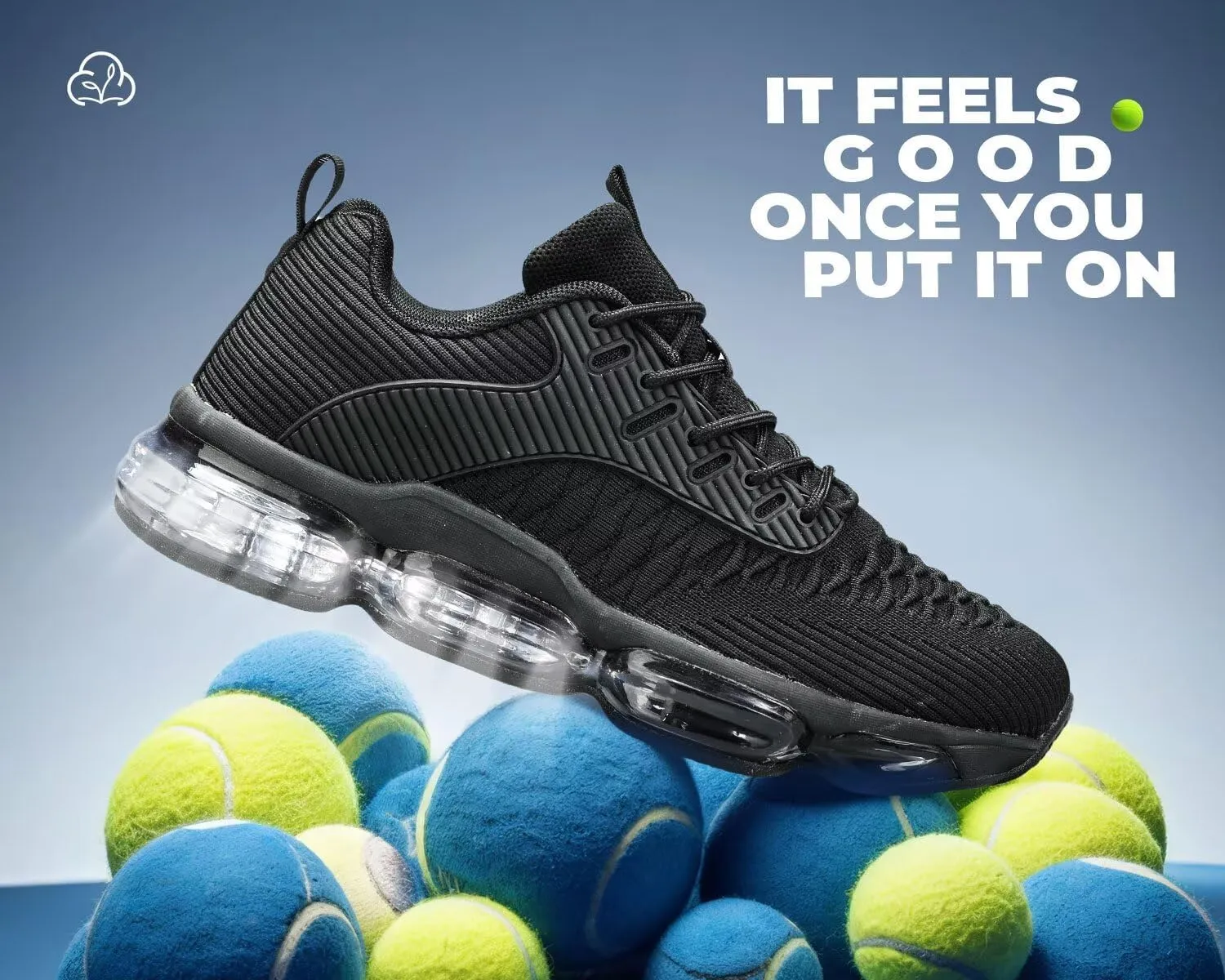 Mens Running Shoes Air Low Top Comfort Walking Lace Up Sneakers Breathable Fashion Tennis Sport Gym Fitness Cross Trainers