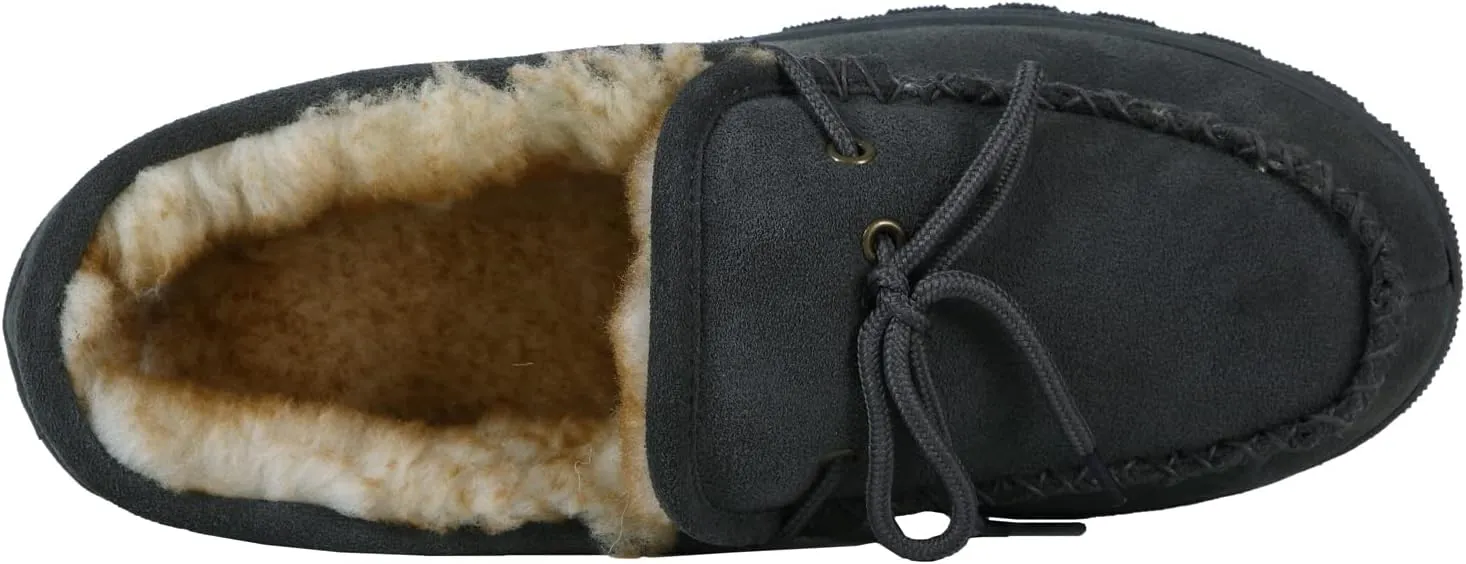 Men's Sheepskin Moccasin Indoor/Outdoor Slippers
