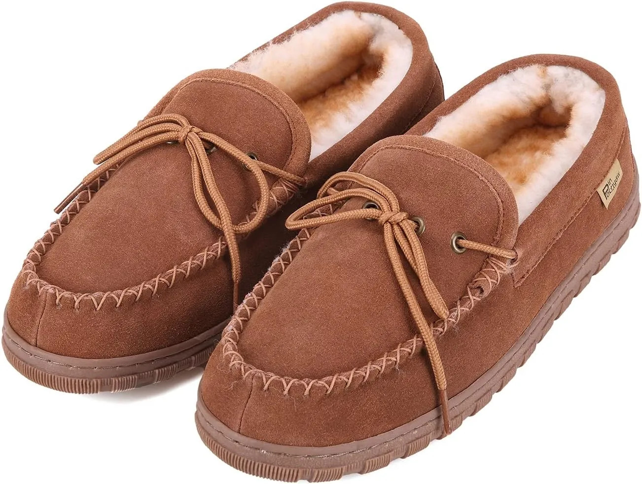 Men's Sheepskin Moccasin Indoor/Outdoor Slippers